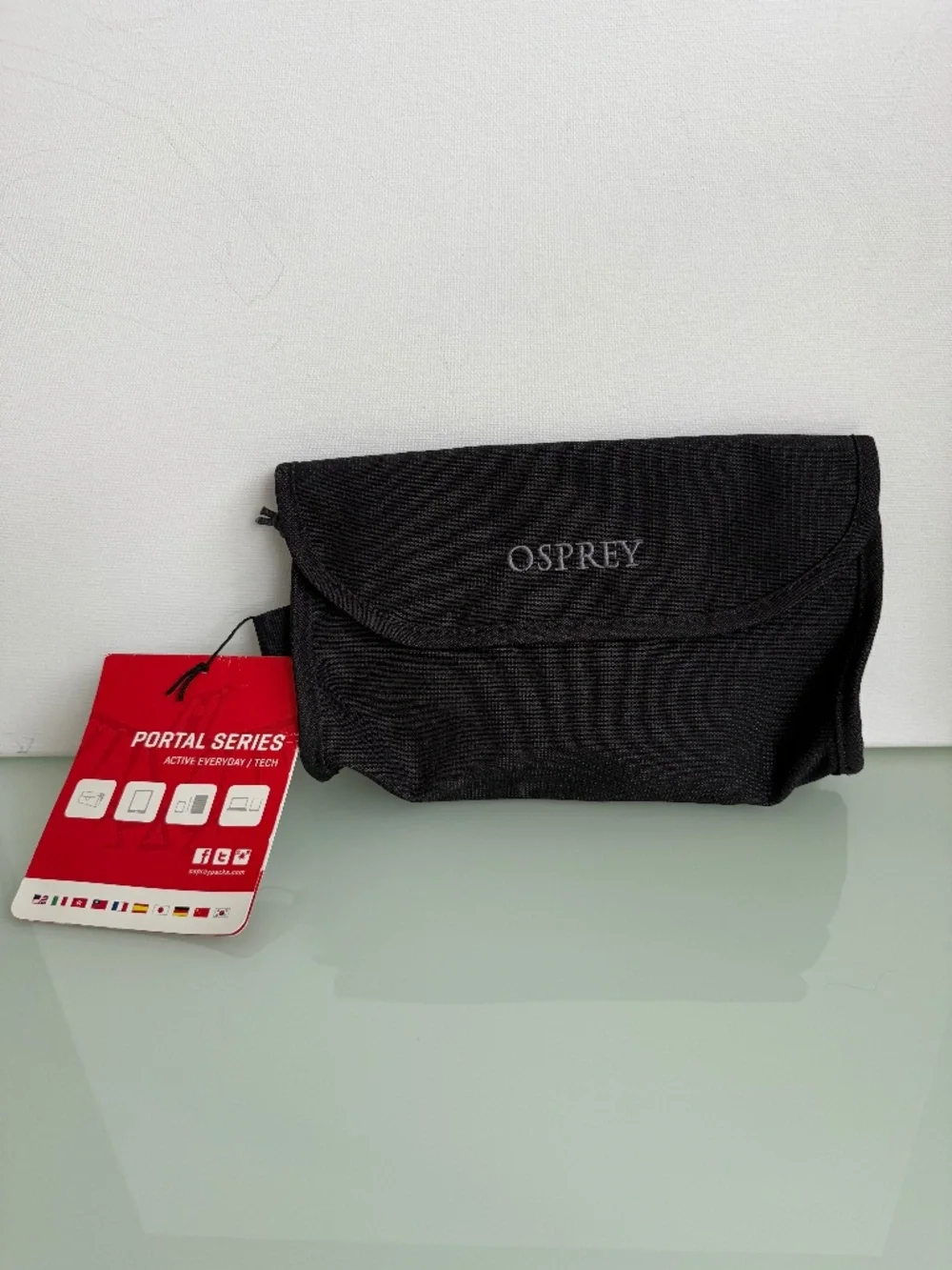 Osprey Portal Series PowerHouse Organizer Pouch NWT Black Pepper 236200-502 2L